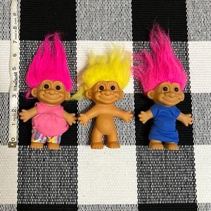3pcs Russ Trolls Lot